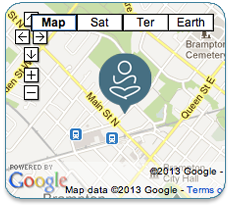 View an interactive map of our location.